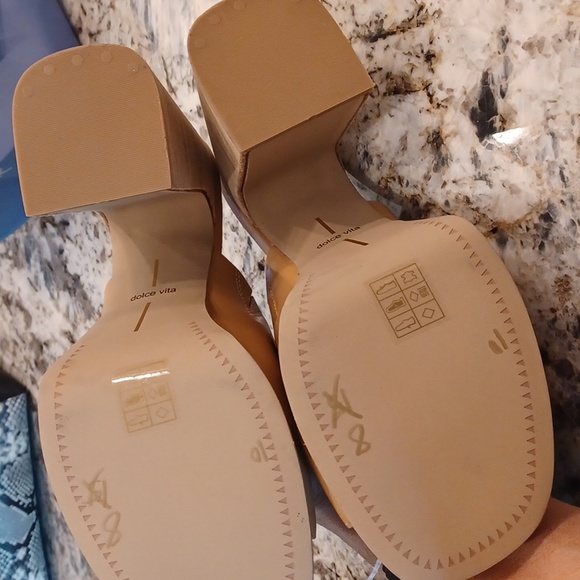 Dolce Vita, the Lukas Leather Platform Sandals women's 10 - Picture 11 of 11